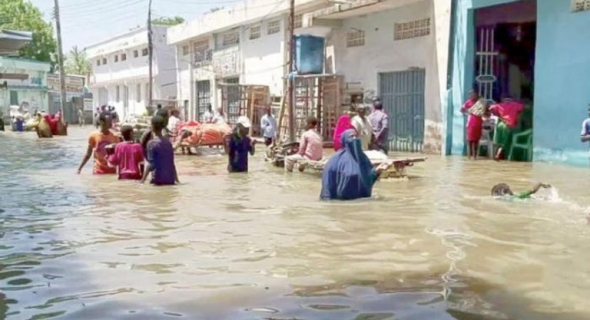 الصومال يتعرض لأكبر فيضان في تاريخه
