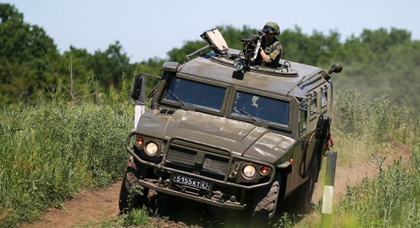 روسيا تزود زامبيا بـ 35 عربة عسكرية مدرعة