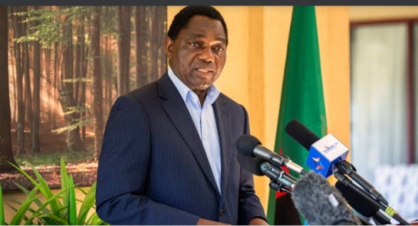 زامبيا تعلن تنصيب الرئيس المنتخب هيشيليما 24 اغسطس