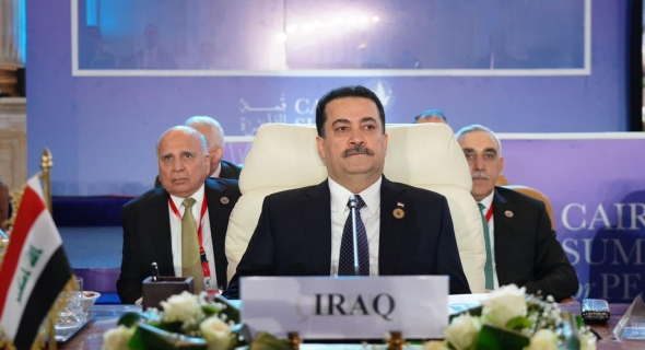 رئيس الحكومة العراقية: غزة تشكل اليوم امتحانا جديدا للنظام العالمي