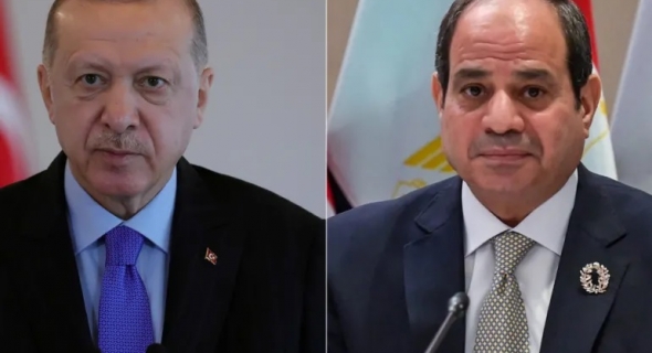 “إردوغان” في القاهرة لإتمام عودة العلاقات بين مصر وتركيا