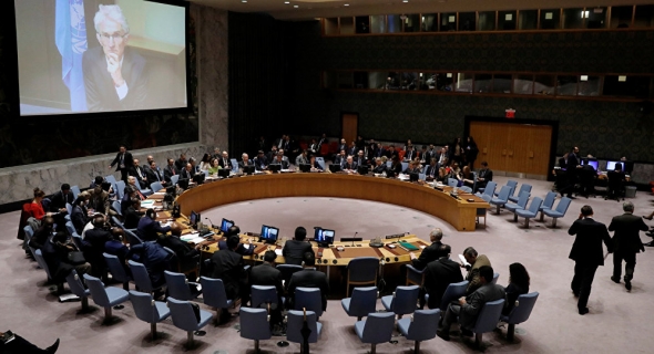 رئيس مجلس الأمن الدولي: في طريقنا للتوافق حول وقف إطلاق النار في سوريا