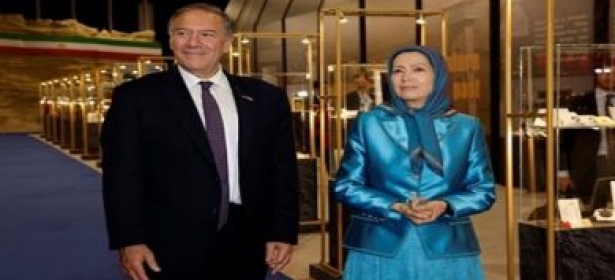 وزير الخارجية الأمريكي السابق يلتقي رئيسة «مجاهدي خلق» في ألبانيا