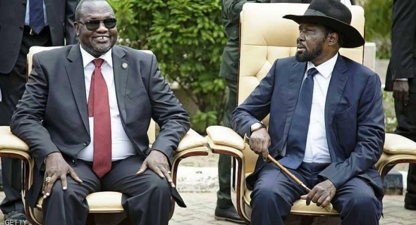 سيلفاكير ومشار يلتزمان تشكيل حكومة وحدة في جنوب السودان