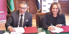بنك مصر يوقع اتفاقية شراكة جديدة مع فيزا في مجالات الدفع الإلكتروني
