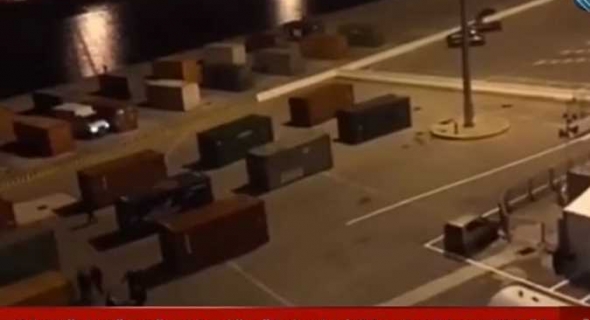 فيديو يظهر اللقطات الأولى لضبط سفينة متفجرات في طريقها من تركيا إلى ليبيا