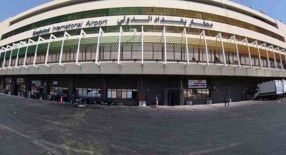 مطار بغداد الدولي يتعرض لقصف صاروخي