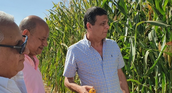 رئيس البنك الزراعي المصري يبحث سبل تمويل المشروعات الزراعية الكبرى في توشكى