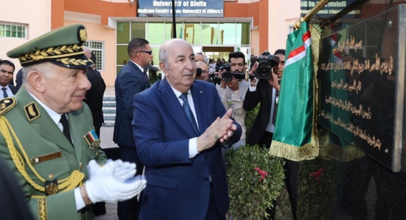 الرئيس الجزائري يزور أول محافظة خارج العاصمة منذ انتخابه في 2019