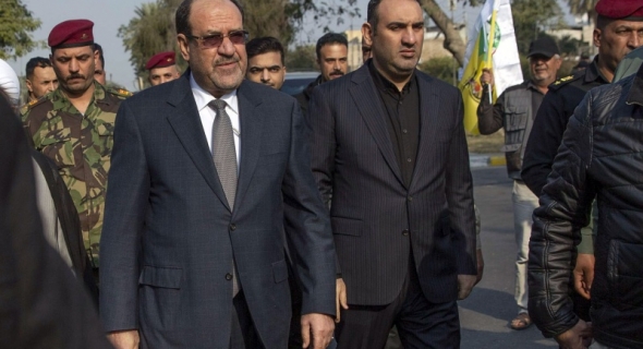“المالكي” يرهن دعم حكومة الكاظمي بإسناد وزارة الداخلية إلى صهره