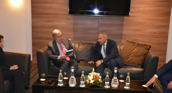 أبو الغيط وجوتيريس يبحثان دعم القضية الفلسطينية وتسوية النزاعات في المنطقة العربية البريد الوارد
