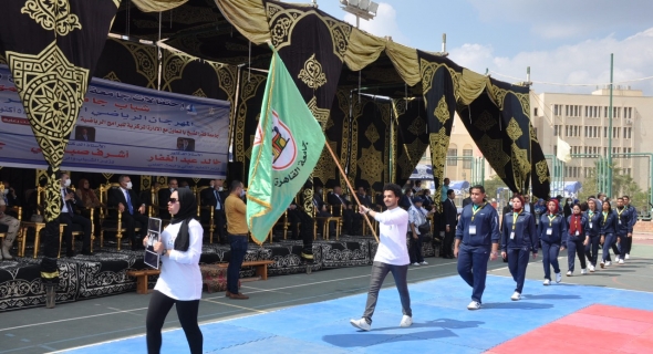 جامعة كفرالشيخ تستضيف المهرجان الرياضي الأول للأسر الطلابية لجامعات مصر