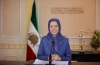 مريم رجوي ترجو تحقيق السلام والحرية في إيران والمنطقة