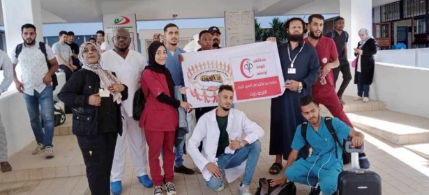 “رواد ليبيا للمصالحة” تواصل إطلاق قوافلها الطبية لإغاثة أهالي درنة