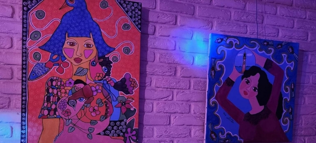 الألوان والتفاصيل أهم معالم لوحات الفنانة التونسية خالدة الشابي