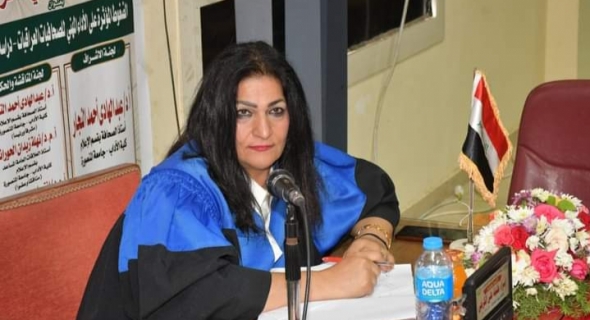 جامعة المنصورة تمنح الصحفية العراقية إسراء خليفة درجة الدكتوراة مع مرتبة الشرف الأولى