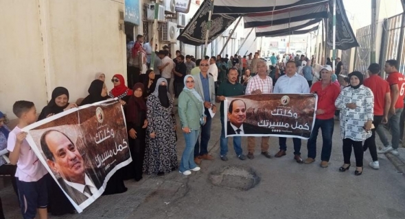 حزب حماة الوطن بدمياط مستمر في إصدار توكيلات ترشيح “السيسي” تحت شعار “كمل مسيرتك”