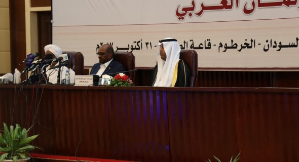 رئيس البرلمان العربي يطالب برفع اسم السودان من قائمة الدول الراعية للإرهاب