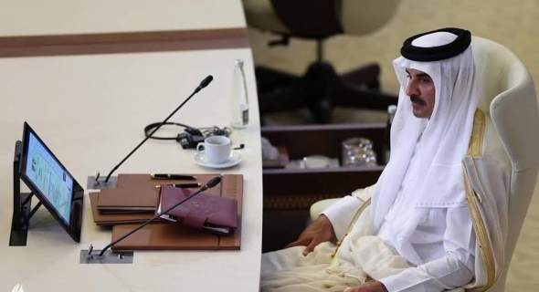 أمير قطر: نشكر العراق على دوره الفاعل في تدعيم العمل العربي المشترك