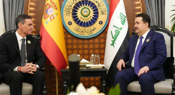 “السوداني” يشيد بمستوى التعاون والعلاقات الثنائية بين العراق وإسبانيا