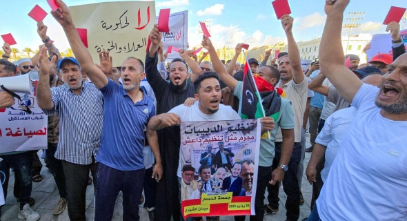 تجدد المطالبات الشعبية في ليبيا برحيل حكومة الدبيبة