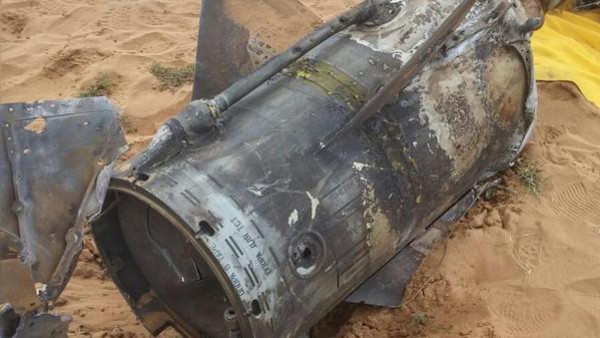 تحطم صاروخ باليستي للحوثي شمال صنعاء في محاولة فاشلة
