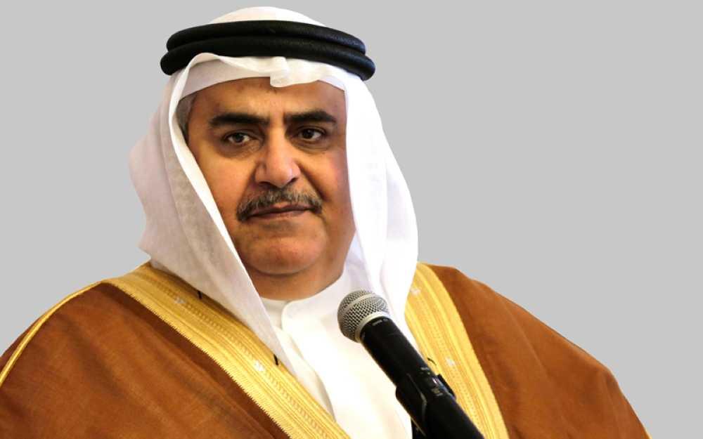 وزير خارجية البحرين يدعو لتجميد عضوية قطر في مجلس التعاون