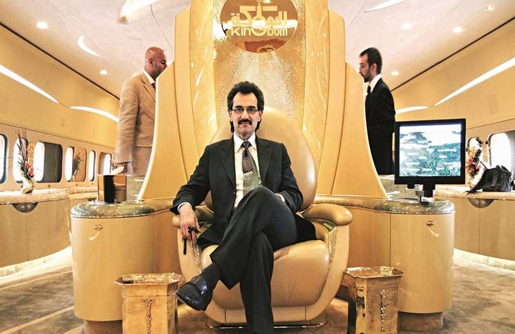 الوليد بن طلال يخسر 750 مليون دولار وهبوط أسهم شركته القابضة “المملكة”