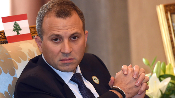 Lebanese Foreign Minister Gebran Bassil attends an extraordinary meeting of foreign ministers of the Arab League, on November 9, 2015 in the Saudi capital Riyadh. AFP PHOTO / FAYEZ NURELDINE / AFP PHOTO / FAYEZ NURELDINE