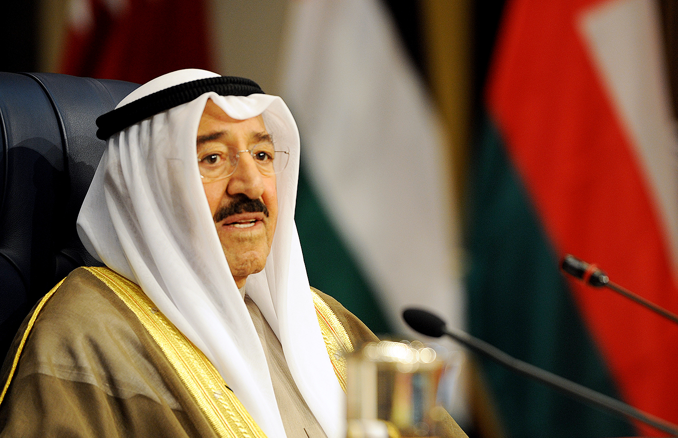 أمير الكويت يدعو إلى دور أوروبي أكثر تفاعلا تجاه القضية الفلسطينية
