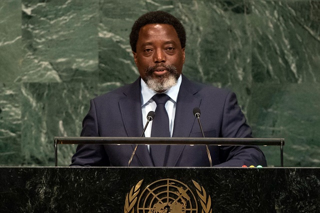 72 General Debate – 23rd of September 2017 H.E. Joseph KABILA KABANGE
President of the
DEMOCRATIC REPUBLIC OF THE
CONGO