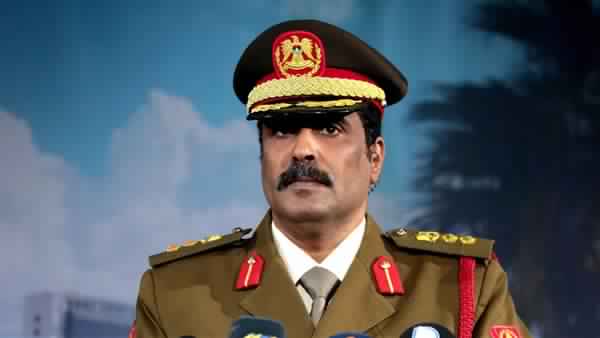 المسماري: تظاهرات عارمة في ليبيا لدعم “حفتر”