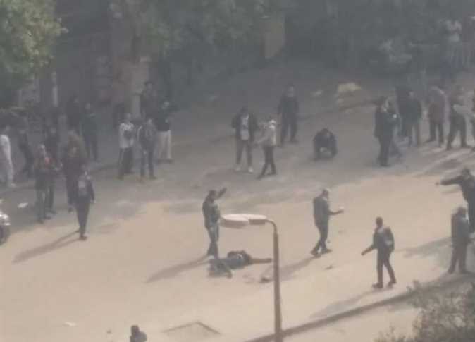 بالفيديو.. لحظة مقتل منفذ الهجوم على كنيسة حلوان