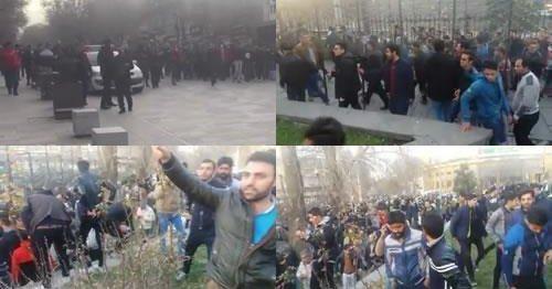 الانتفاضة الإيرانية تصل “أصفهان” و”قم” و”رشت”.. والمتظاهرون يرددون “الموت لخامنئي”