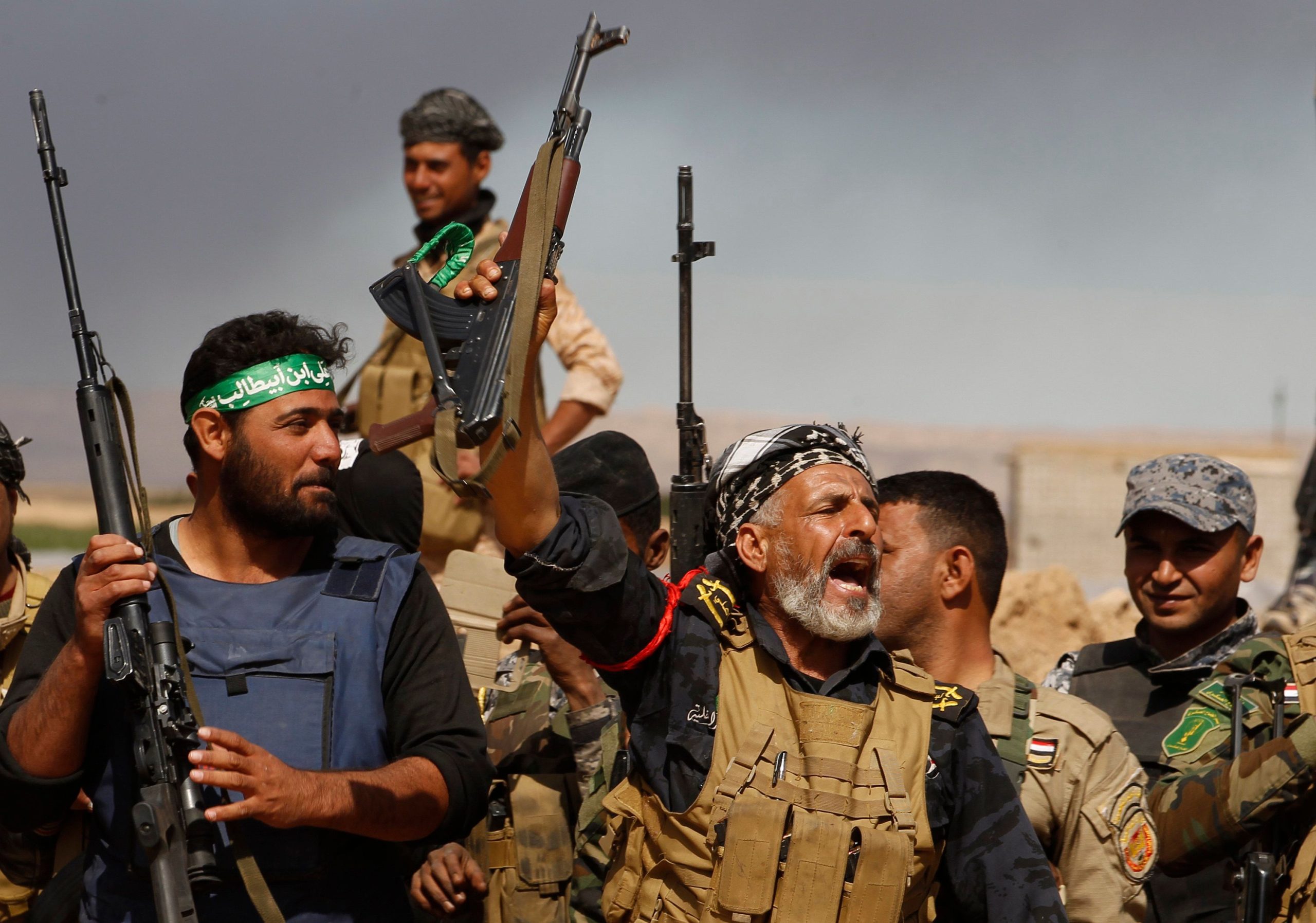 “الحشد الشعبى”: تدمير نفق لتنظيم داعش الإرهابى شرقى سامراء