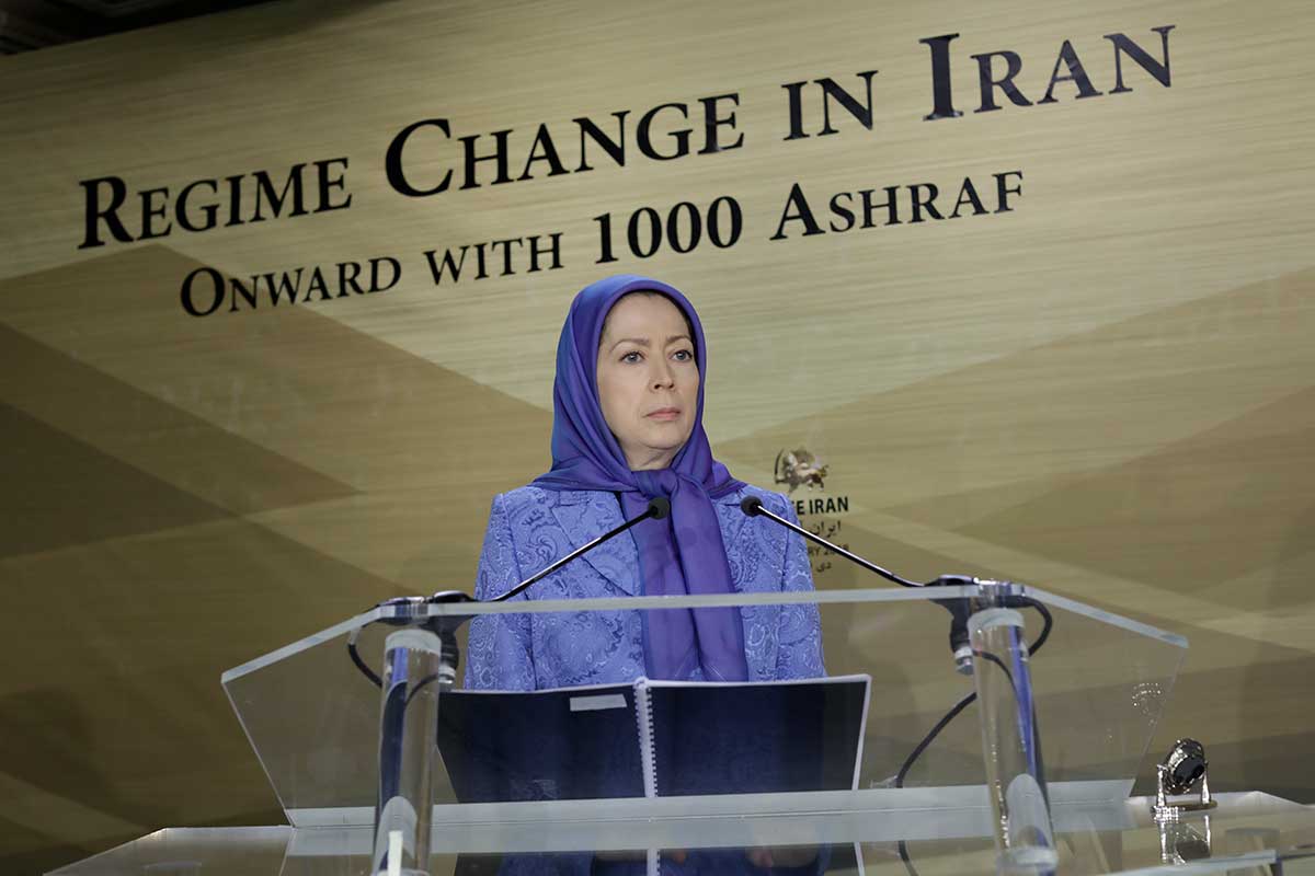 مريم رجوي : انتفاضة إيران.. بداية مرحلة التقدم والزحف