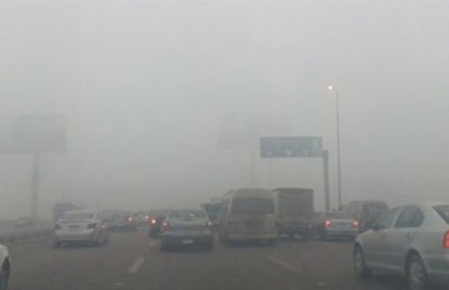إغلاق طريق “القاهرة – الإسكندرية الصحراوي” لانعدام الرؤية