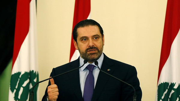 Lebanese Prime Minister Saad al-Hariri talks during a conference in Beirut, Lebanon January 19, 2017. REUTERS/Mohamed Azakir - RTSWB9R