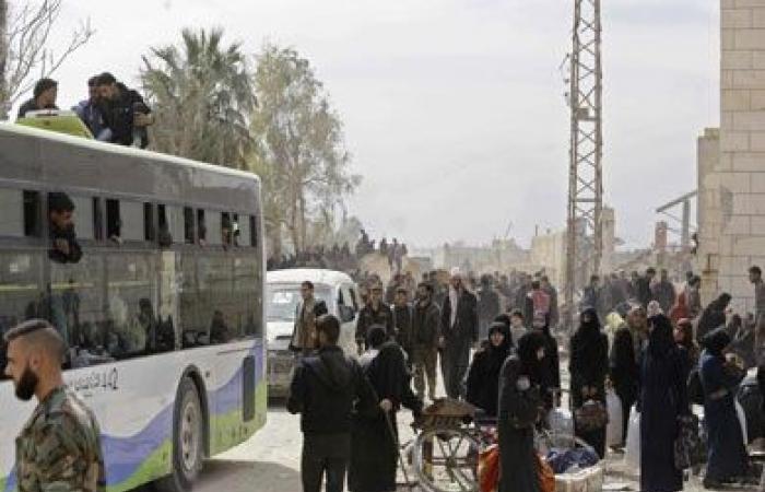 الجيش الروسي: نحو 80 ألف مدني غادروا الغوطة الشرقية