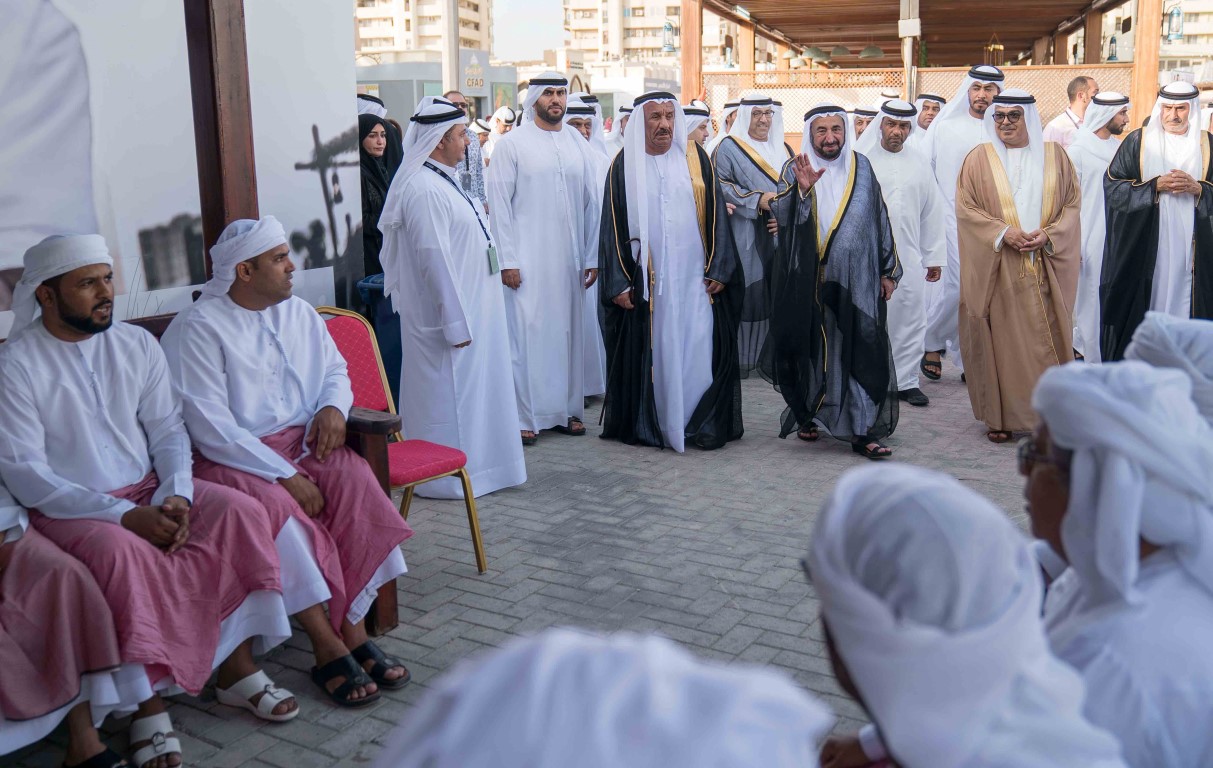 الشيخ سلطان القاسمي يواصل دعمه لـ”أيام الشارقة التراثية”