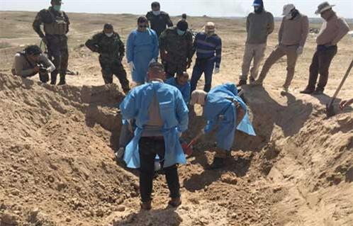 العثور على مقبرة جماعية بها 48 جثة في الموصل القديمة