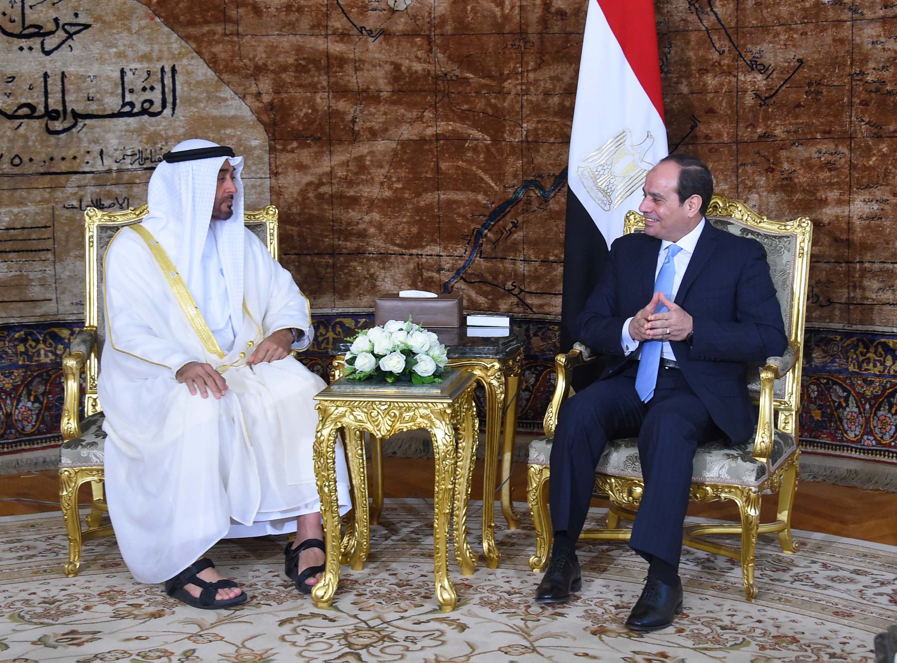 السيسي:علاقات مصر والإمارات نموذج مثالي للتعاون الاستراتيجي العربي