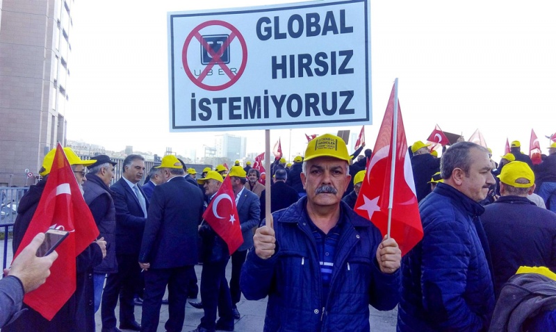 “أوبر” عدو أردوغان الجديد