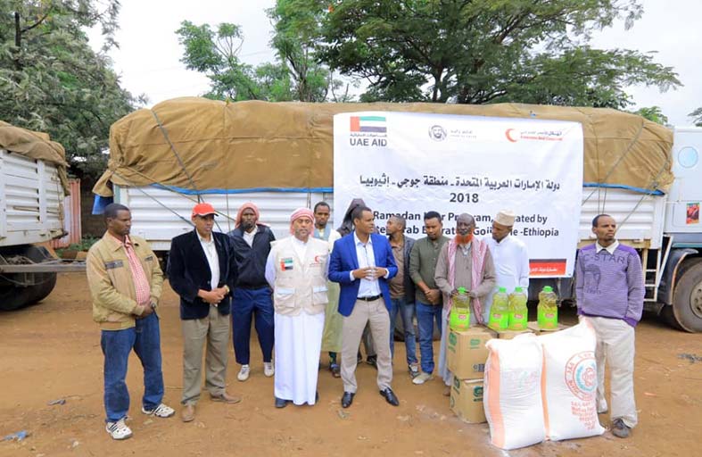 الهلال الأحمر يواصل دعم الأوضاع الإنسانية في أثيوبيا