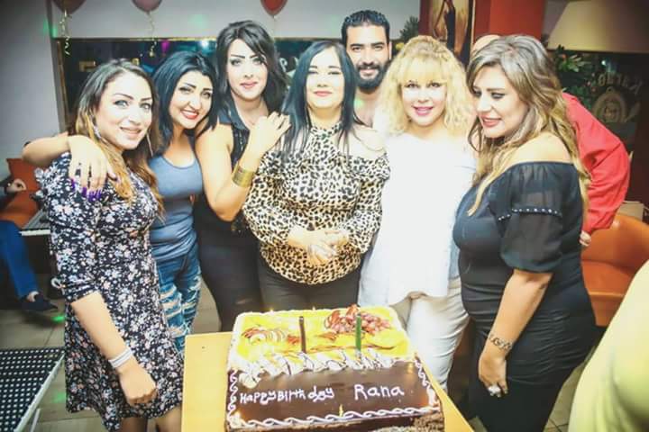 الشاعرة رنا العزام تحتفل بعيد ميلادها وسط عدد من نجوم الفن