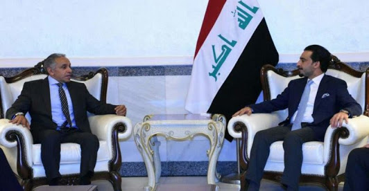 رئيس “النواب العراقي” يبحث مع السفير المصري التعاون البرلماني وإعادة الإعمار