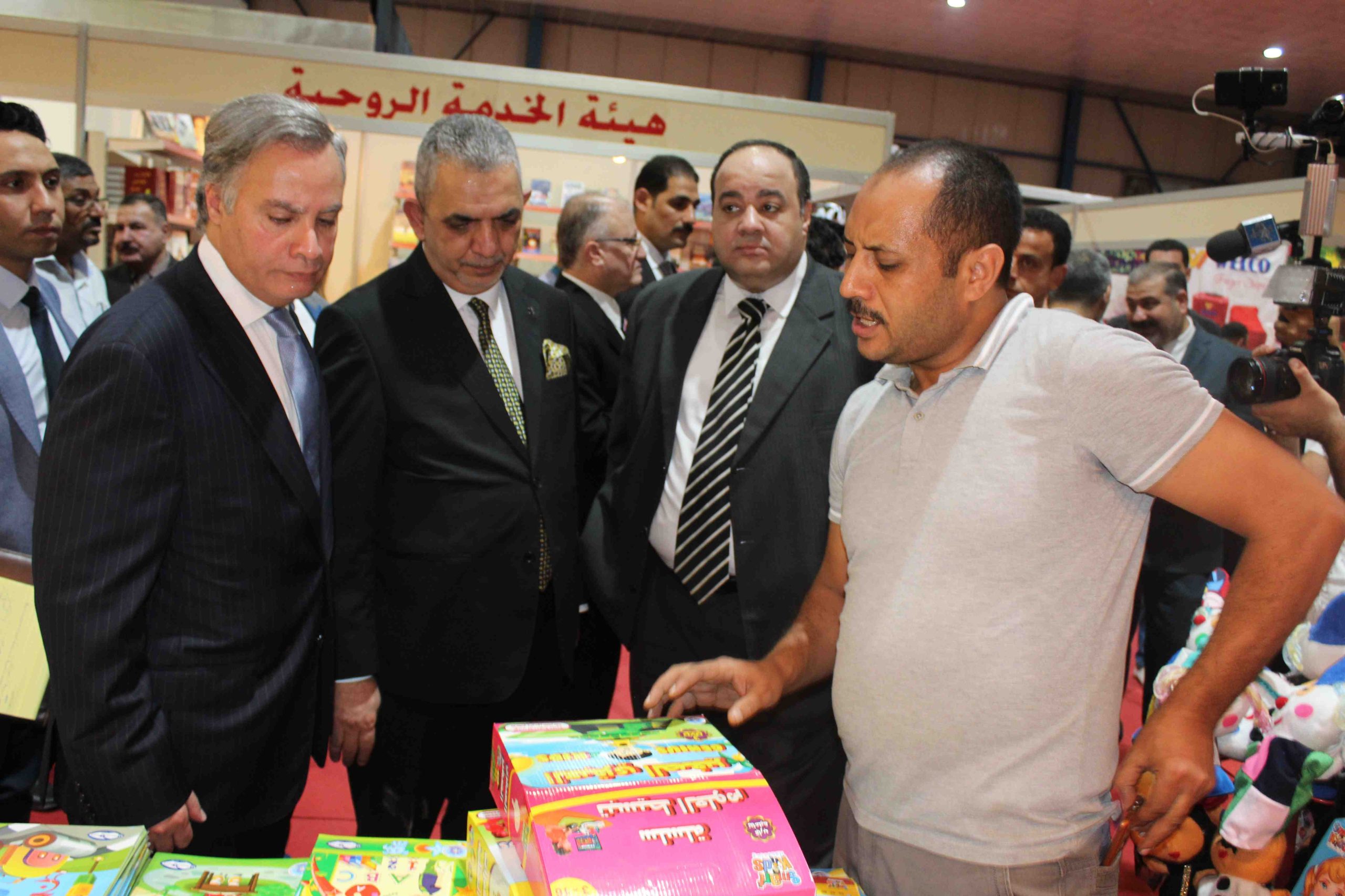المنتجات المصرية تتألق في أول معرض لها في العراق