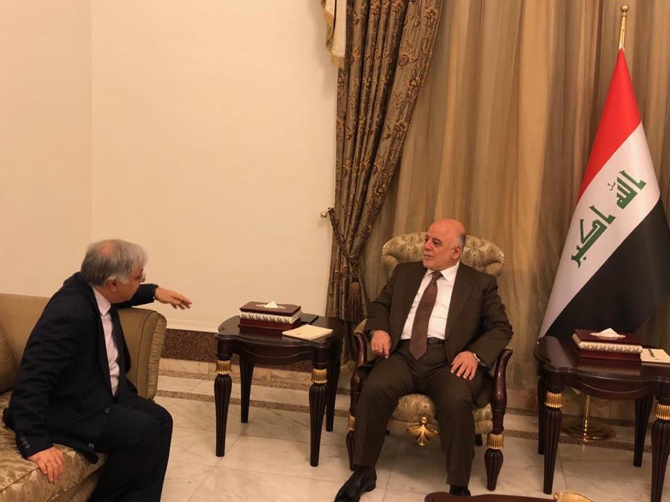 “العبادي” يستقبل سفير العراق لدى واشنطن