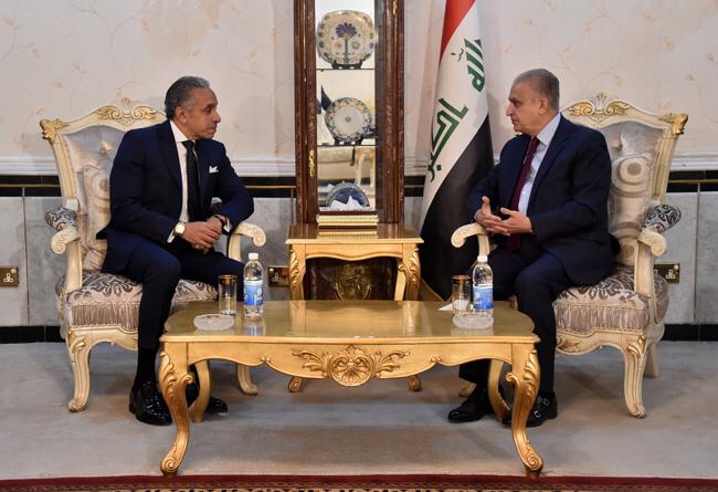 وزير الخارجيَّة العراقي يستقبل سفير مصر لدى بغداد