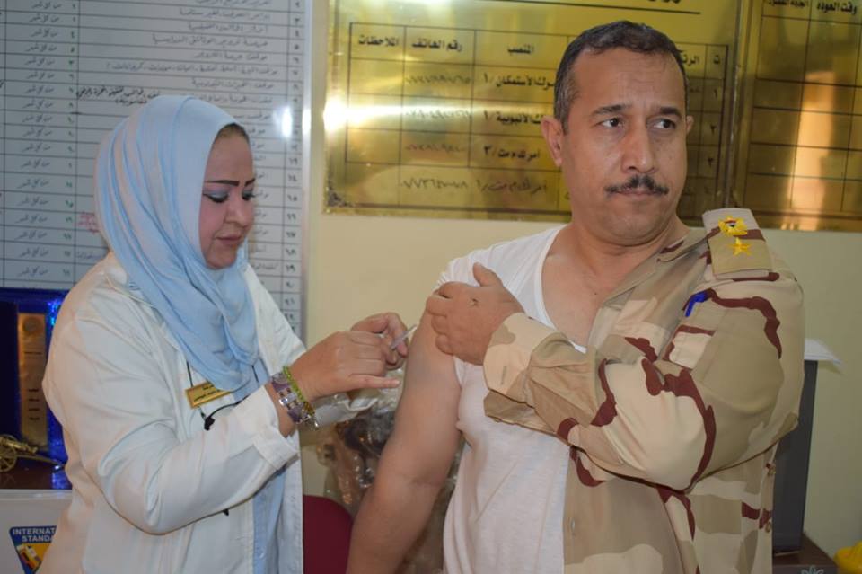 الجيش العراقي يبدأ حملة لوقاية جنوده من الإصابة بفيروس سي